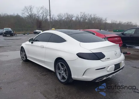 2017 Mercedes-Benz C 300 4Matic из США, поврежденный, VIN WDDWJ4KB0HF414035